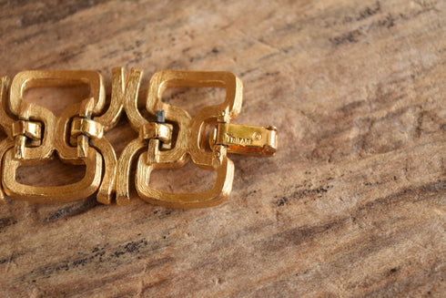 Trifari Tiki Bracelet